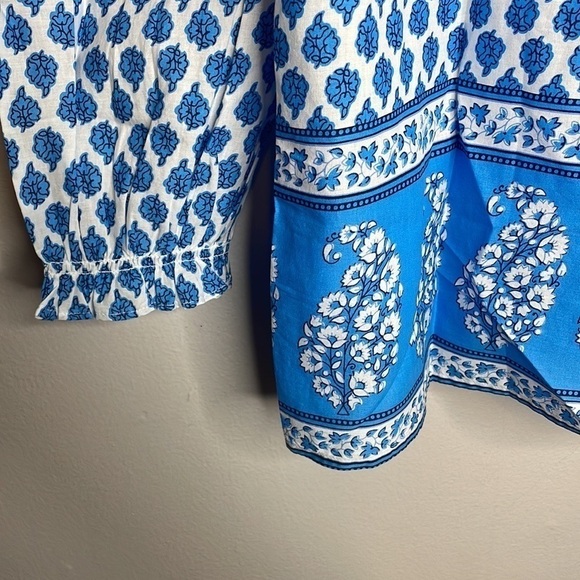 J. Crew | Block-Print Artist Top 206 - Picture 8 of 11